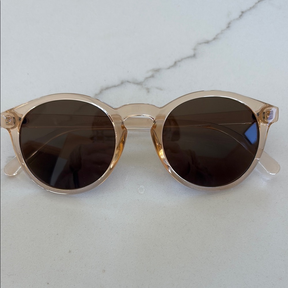 Sunski Dipsea champagne brown sunglasses